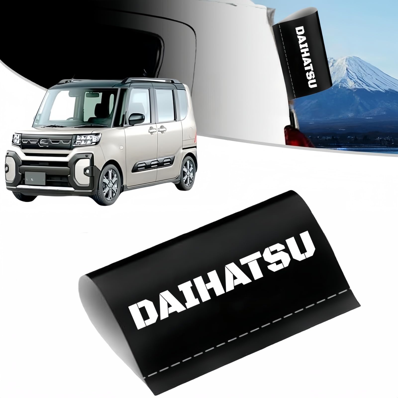 [Присутствие со 500% вниманием!] Daihatsu Эксклюзивная наклейка Оригинальный дизайн Крутая daihatsu чёрный