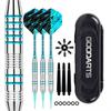 Soft Tip Dartset Aluminiumschaft Professionelle Darts Kunststoffspitzen-Sets 2BA Ersatzspitzen