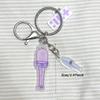 2D Flat Cartoon Acrylic Keychain & Pendant - Kpop Merch Collectible Accessory for Bags, Keys & Backpacks