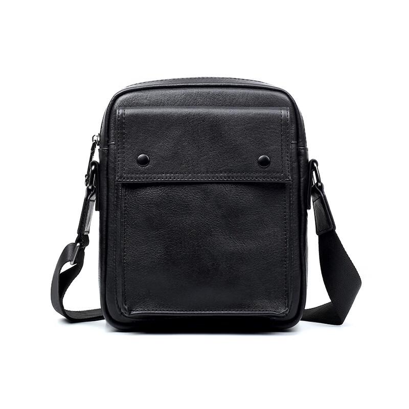 SCHWARZETIENNE Men s Casual Leather Shoulder Bag