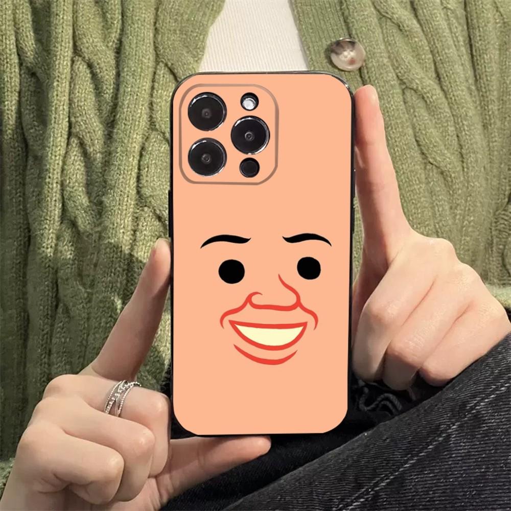 Art Joan C-Cornella Funny Phone Case For Apple iPhone 15,14,13,12,11,XS,XR,X,8,7,Pro,Max,Plus,mini Silicone Black Cover
