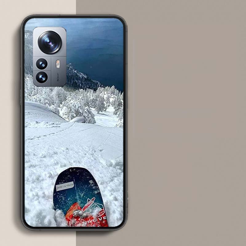 Adventure Snowboarding Extreme Phone Case For Xiaomi Mi 13 12T Poco F7 Pro 14 Ultra 15 Pro 12X 12 9 8 Lite 5G 11T 11i 10 10T