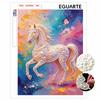 Pearl Painting 5D DIY Pearl Gemstone Art Colorful Horse Diamond Painting Kit for Adults/Beginners Gift Ideas Wall Decor Home Decor Art