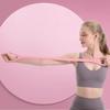 8-Form Spannband mit Silikon-Offenem Rücken, Schöne Schulterform, Brustkorberweiterung, Fitness Yoga, Schlanke Taille