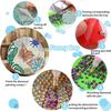 KAKISO 8 Pieces DIY 5D Diamond Painting Coasters with Craft Diamond Art Stand, Handmade Diamond Painting Coasters for Christmas Decoration, Snowman