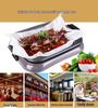 Electric Griddle: Multi-Functional Large Plug-in Grill for Paper-Wrapped Fish & BBQ