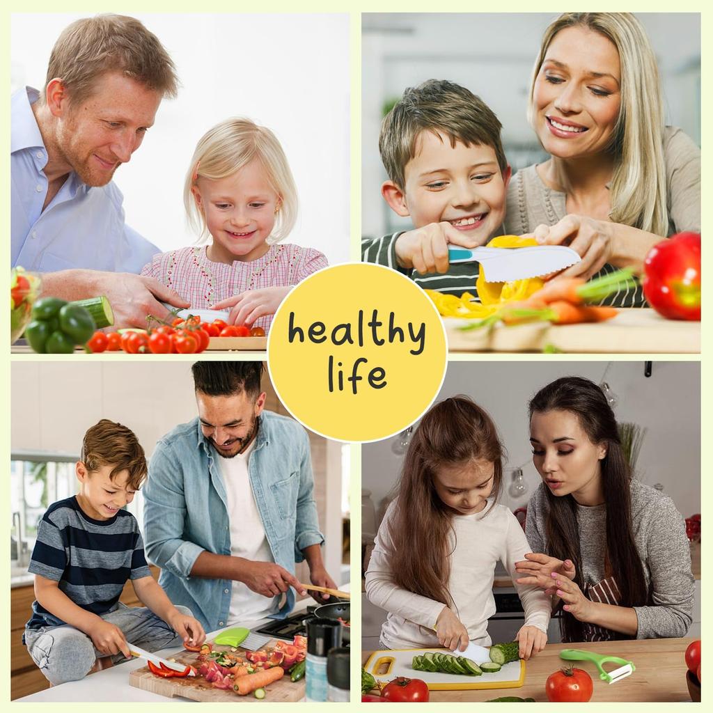 Kitchen Tools For Toddlers Kids Cooking Sets Safe Knife Set For Real Cooking