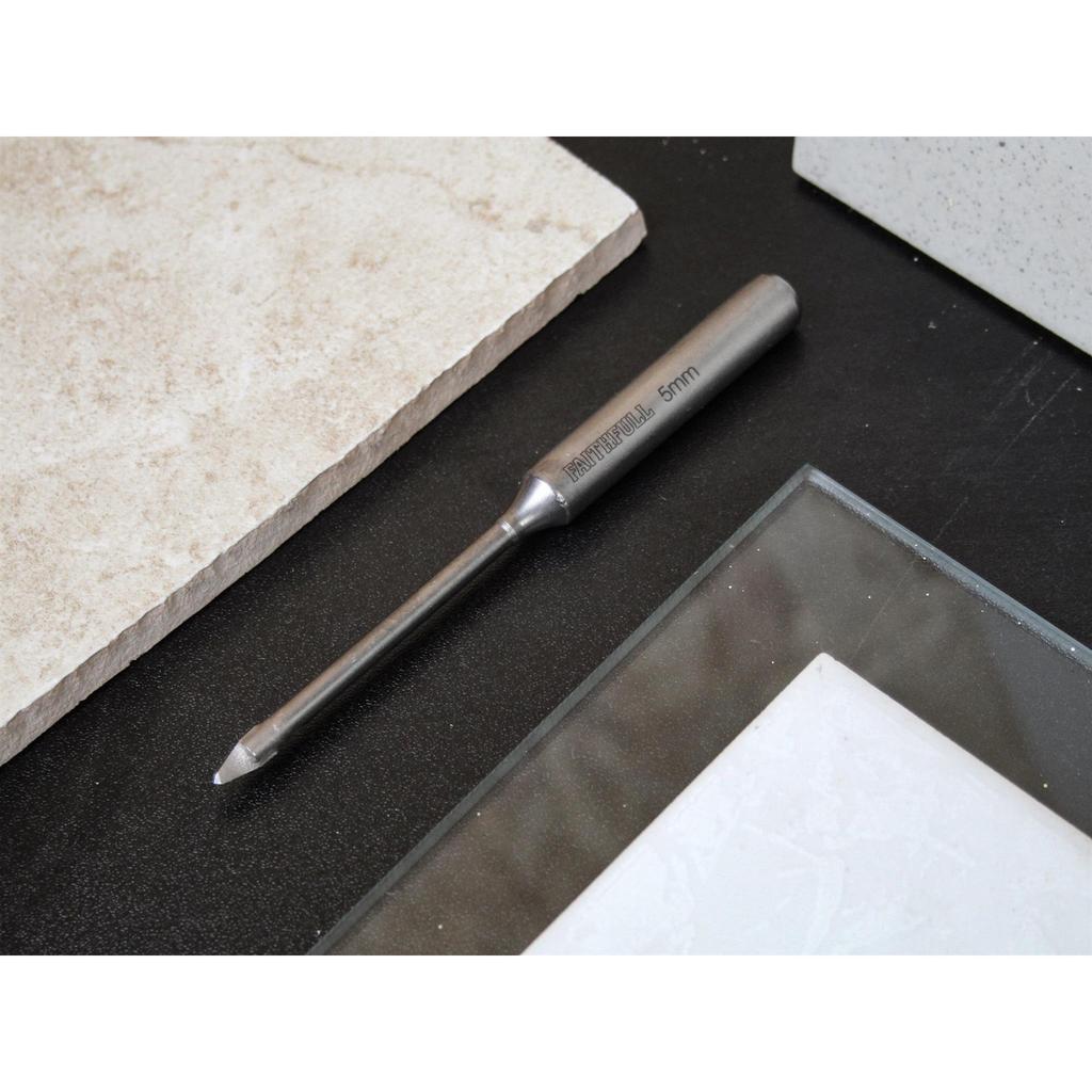 Faithfull Carbide Hard Tile & Glass Drill Bit