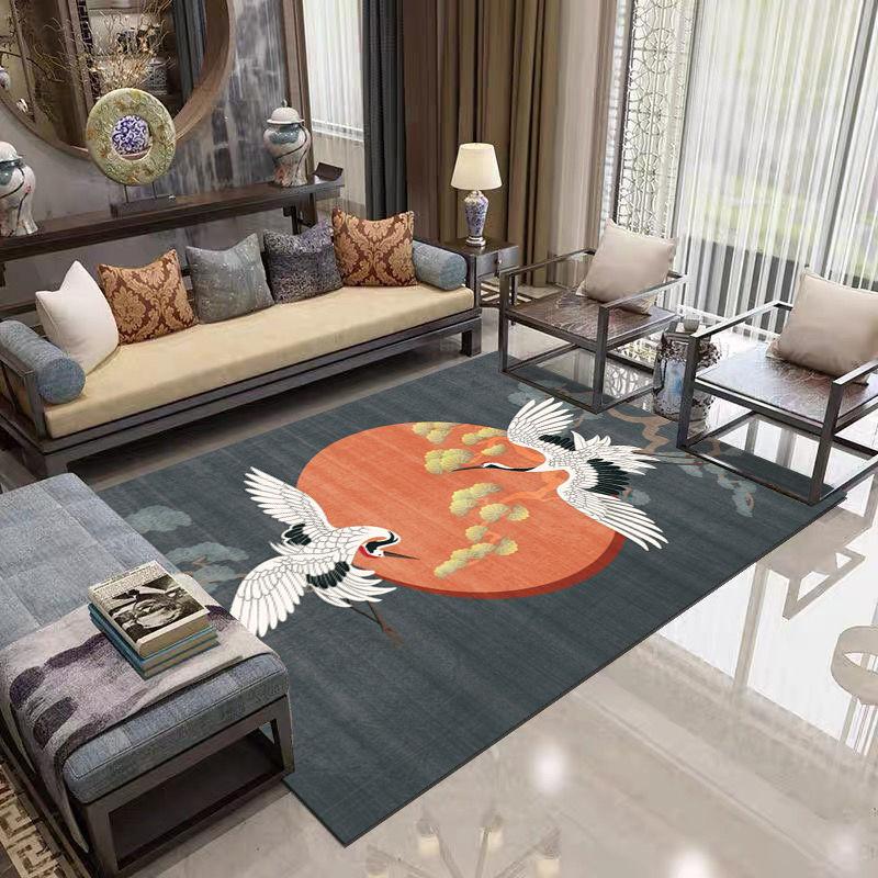 Chinese-style Carpet Living Room Modern Decoration Bedroom Non-slip Sofa Tea Table Carpet Area Rug Large Floor Mat Lounge Rug
