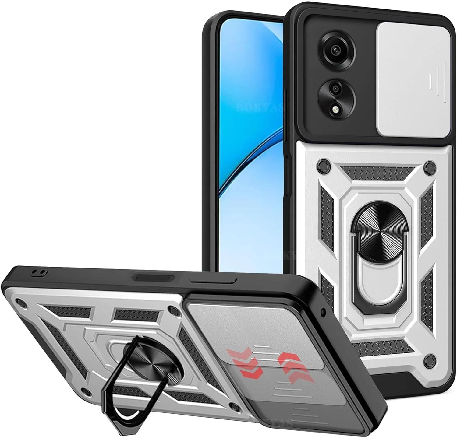 

Военный бронированный чехол для Realme C61 C63 C65 C67 4G Note 50 C55 C53 C51 Чехол Защитное кольцо для защиты объектива Подставка Держатель Coque Fundas For Realme C55