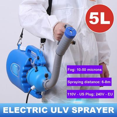 ULV Püskürtücü Stok Dezenfekte Eden Sis Makinesi Akıllı Ultra Düşük Kapasiteli ulv Soğuk Sisleyici CE Belgeli Aale İçin 110V/220V 1200W 5L