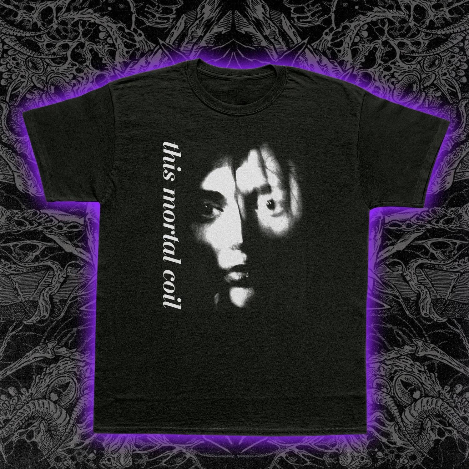 This Mortal Coil T-Shirt 4AD Dream Pop Ethereal Goth Rock Music Tee S-5XL XS