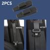 2Pcs Car Safety Seat Belts buckle Stopper Car Clip Adjustable Car Seat Belt Limiter Retainer Universal Auto Seatbelt Accessories