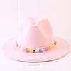 Popular European and American Classic Simple Flat-brimmed Top Hat Men's and Women's Fashionable and Elegant Versatile Jazz Hat Top Hat