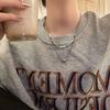 Cold Wind Double-layer Necklace Stacked with Light Luxury Niche Design Sense Collarbone Chain Trendy Personalized Accessories Simple Neck Chain