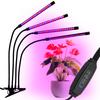 Led Plant Growth Lamp 80 Diodes Timer 25 W Home Plant Cultivation With Mains Adapter