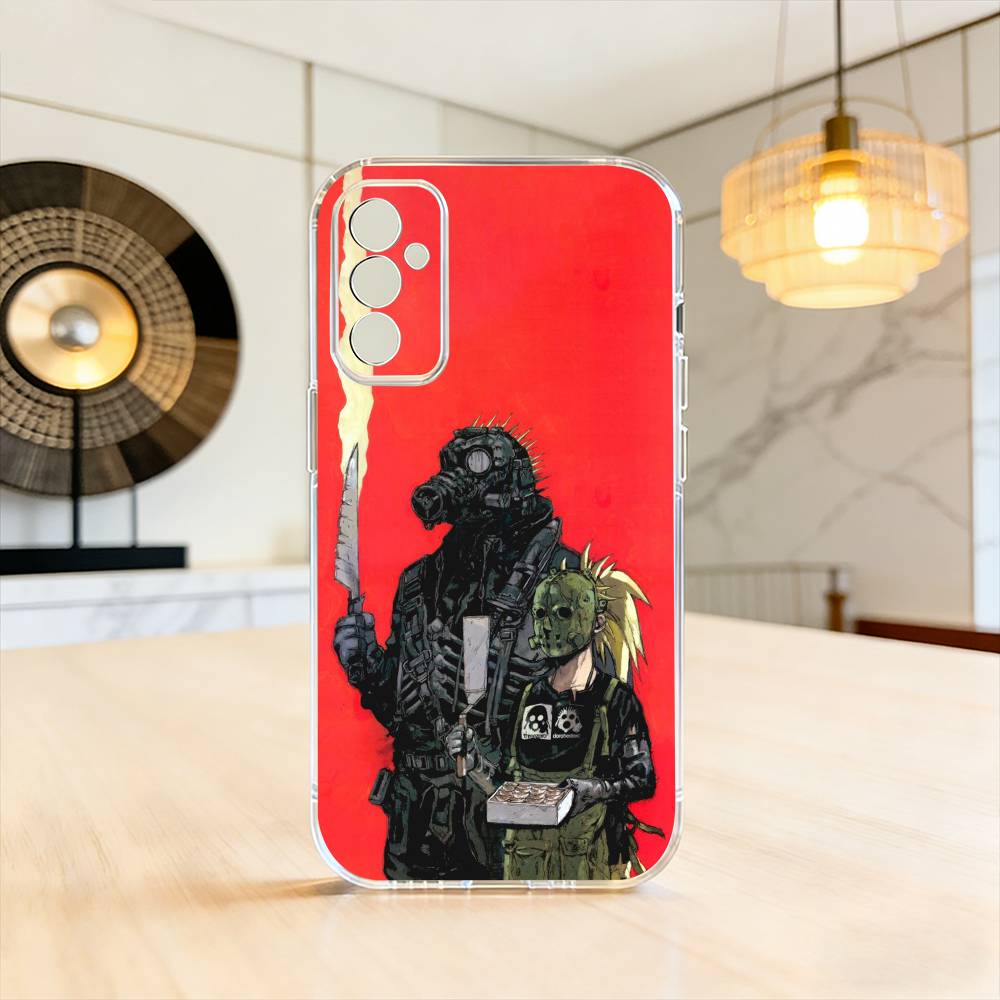 Dorohedoro Phone Case For SamsungA10,12,20,21S,30,31,40,50,51,52,70,71 Transparent Cover