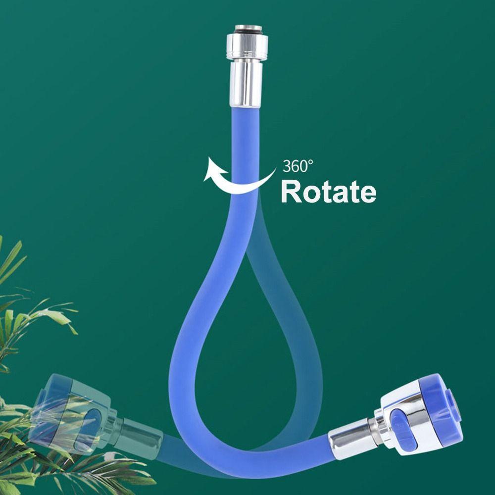 Silicone Hose Kitchen Tap Extension Pipe 360 Degree Rotation Mixer Tap Sink Faucet Bathroom