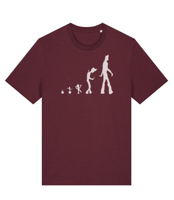 Evolution Of Groot Guardians Of The Galaxy Unisexs Fit TShirt S