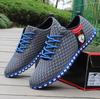 Summer Mesh Shoes Men's Breathable Mesh Shoes Men's Casual Shoes Plus Size Deodorant Sports Shoes Mesh Shoes Soft-soled Men's Shoes