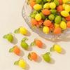 Mini Acrylic Fruit Lemon Pendants Lovely DIY Charms Waterproof for Bracelet Necklace Keychain Jewelry Making Supplies