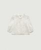 Deobanes Pevia Frill Pintuck Blouse