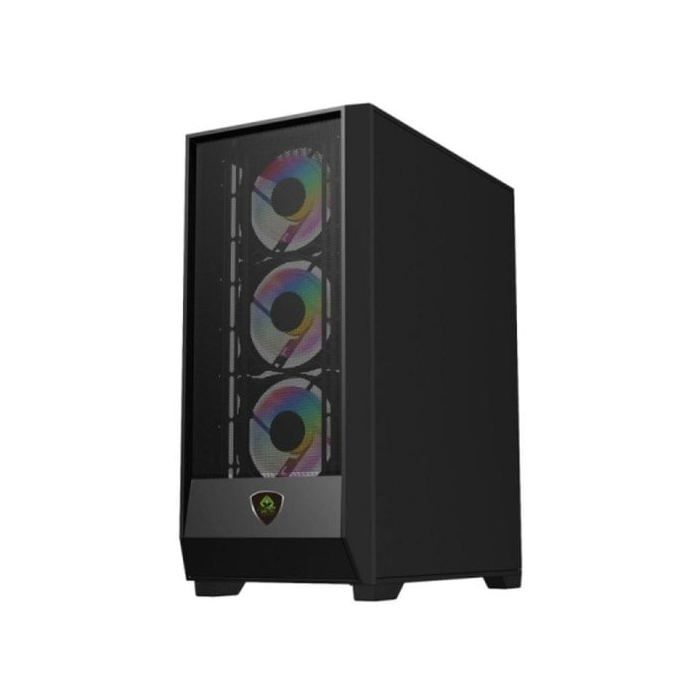 Caja PC Gaming KeepOut XC-501 MESH ATX/Micro-ATX/ITX ARGB Cristal Templado Negro