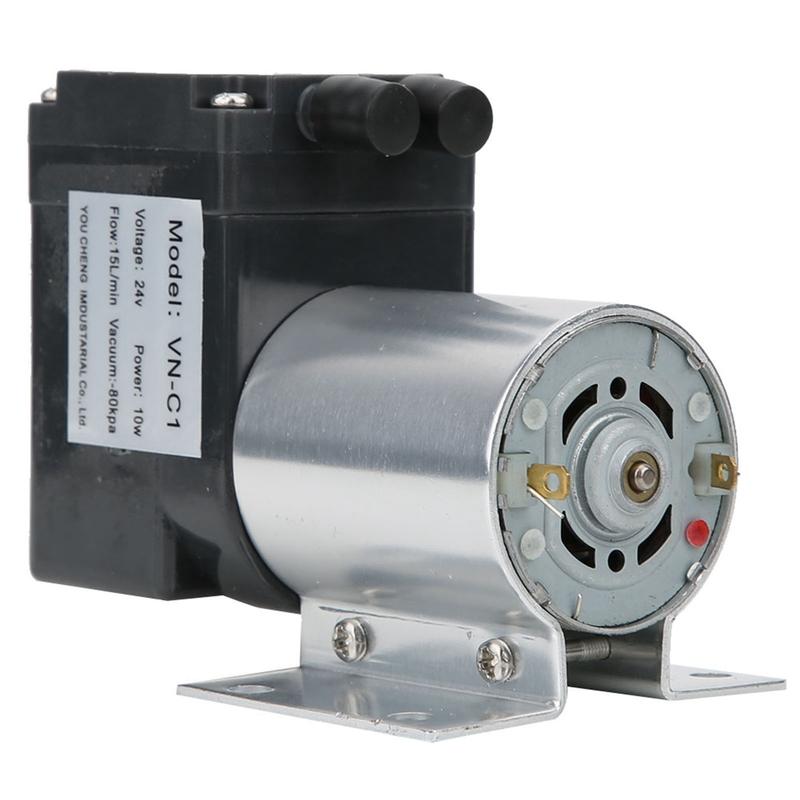 Gas Analysis Pump Accessories Vacuum Pump Vacuum Suction Pump Negative Pressure with Stand ‑80kpa 10W DC24V/DC12V Suction Pump