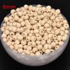 100Pcs 6/8/10/12/14mm Wooden Loose Beads for DIY Jewelry Earring Bracelet Craft