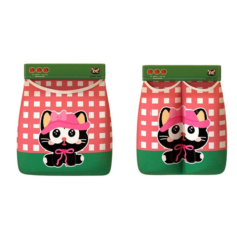2Pcs Large Capacity Garbage Bag Holder Self Adhesive Underwear Socks Storage Bag  Kitchen