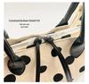 Versatile Polka Dot Korean Minimalist Tote Bag - Large Capacity, Multi-layer Shoulder Handbag