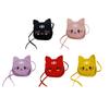 Crossbody Bag Mini Purse For Little Girls Princess Design Cute Cats Pattern Kids Shoulder Bag with Adjustable Strap