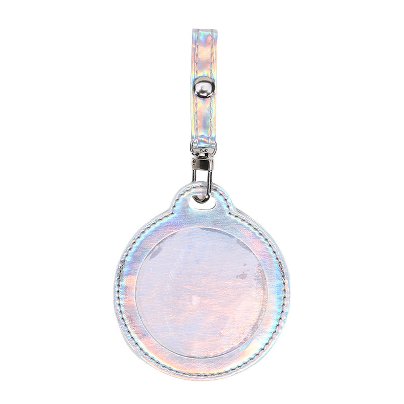 58/75mm Round Badge Protective Case Transparent Window Fan Supplies Waterproof Badge Display Bag Hangable Portable