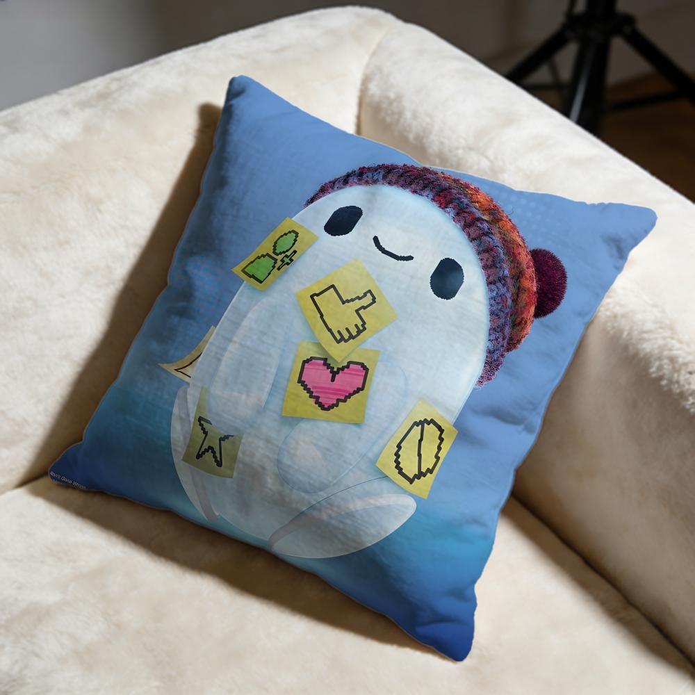 

Stylish RRons Gone Wrongful Cushion Cover Soft Decorative Pillow Case Suitable for Bedroom Sofa Car Travel Use 30X30cm