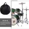 Vaguelly 23 Inch Cymbal Gig Bag with Handle Double- layer Round Cymbal Storage Case for- proof and Waterproof