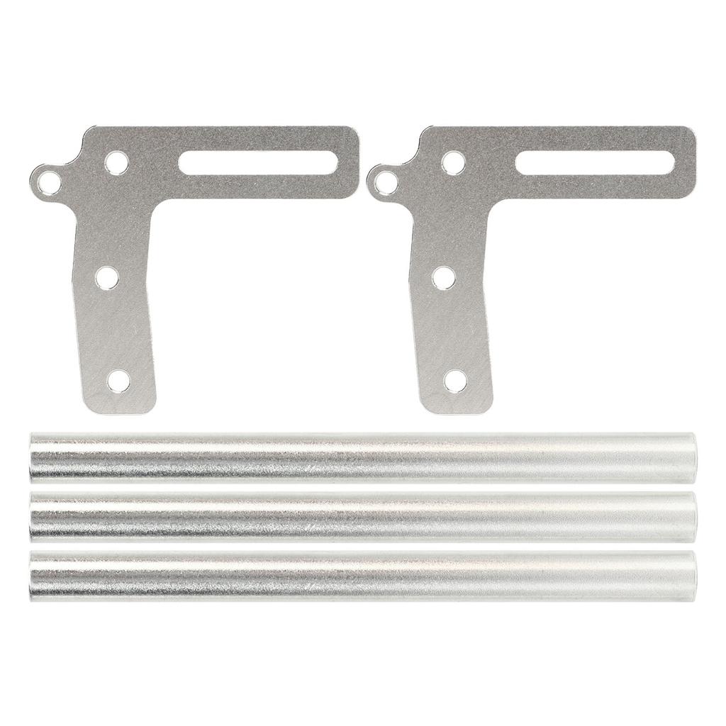 RC Front Bumper Aluminum Alloy Model Car Front Bumper Replacement for 1Celsius10 RC Car