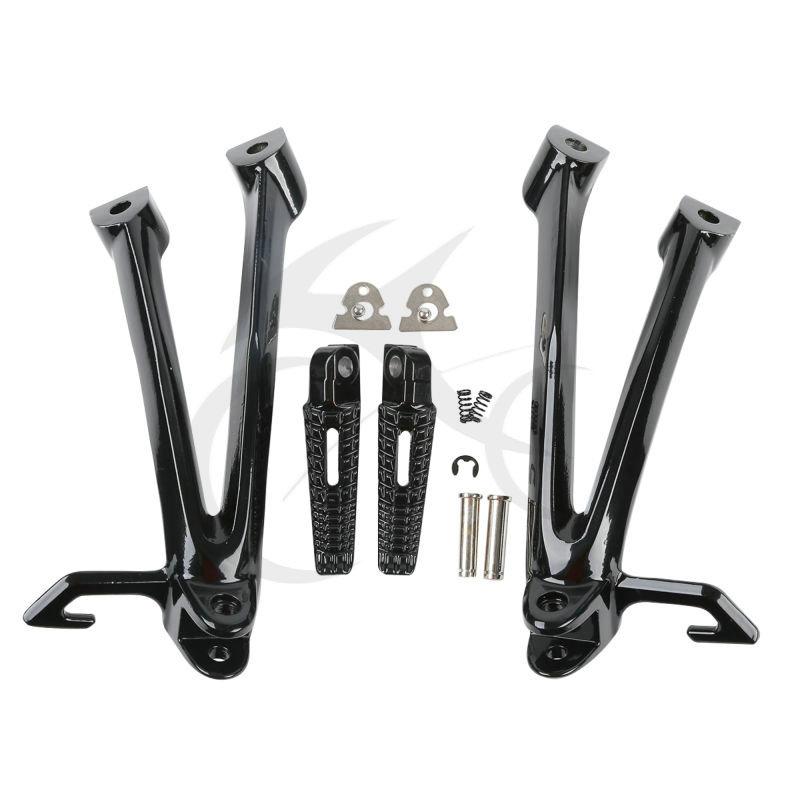 Motorcycle Rear Passenger Footrest Foot Pegs For Suzuki GSXR GSX-R 600 750 2006-2007 K6 K7
