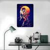 Tina Turner Retro Pop Art Kovový plakát Personalizované nástěnné umění Retro Vintage plechové cedule pro pánský doupě Herní dekorace Místnost Domov