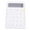 Solar Calculator 12 Digits Large Display Responsive Mechanical Buttons Cute Basic Standard Calculator for   Study