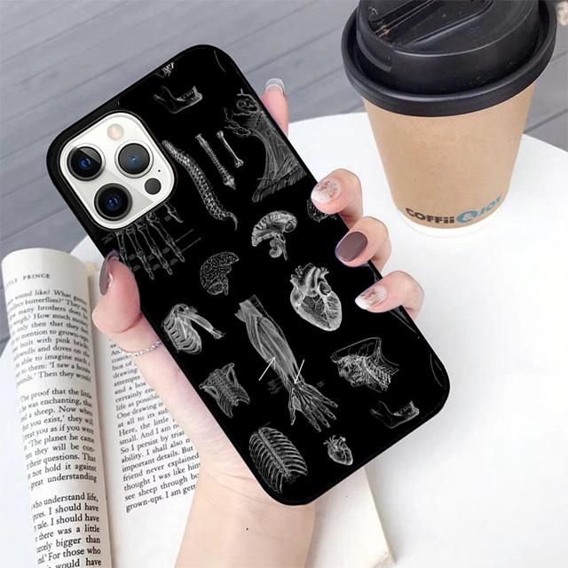 Human Anatomy Phone Case For Apple iPhone 17 Air Pro Max Plus Coque For iPhone 17 Air 14 15 16 13 12 Max Cover