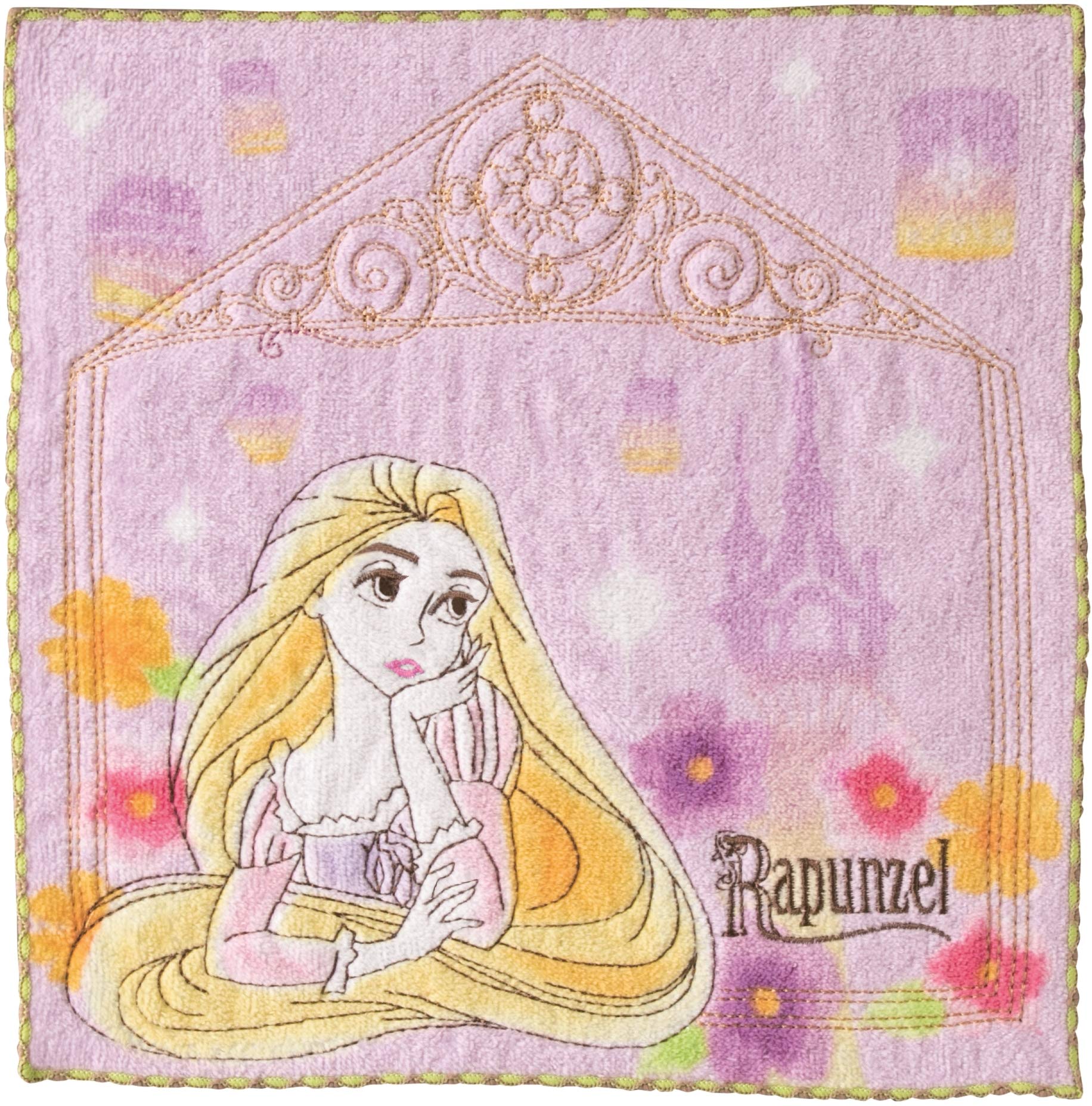 

Marushin Hand Disney Tangled Mini Watercolor Rapunzel Full Product 2005083900 Towel, Towel, 25x25cm, Cotton, Embroidery, Number