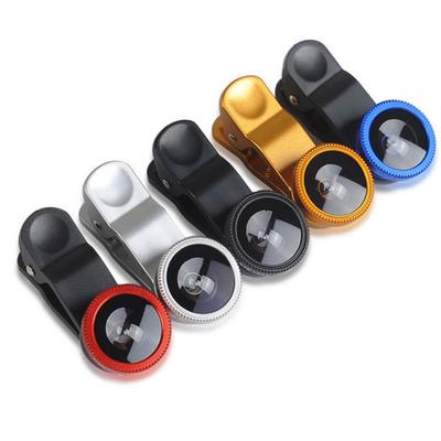 3In1 Handy Fisheye Weitwinkel Makro Leichtgewicht Universal Handy Kameraobjektiv Lupe Fisheye Weitwinkel Selfie