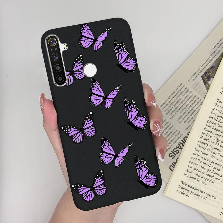 For Oppo Realme 5 Pro Oppo Realme 5 5i 5s C3 6i Realme5 5 Pro Realme6i Phone Cases Cute Soft Matte Bumper Back Cover Funda Coque