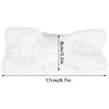 6PCS Microfiber Hdbands Soft Elastic Bowknot Hair Bands for Makeup Face Washing Sports Supplies
