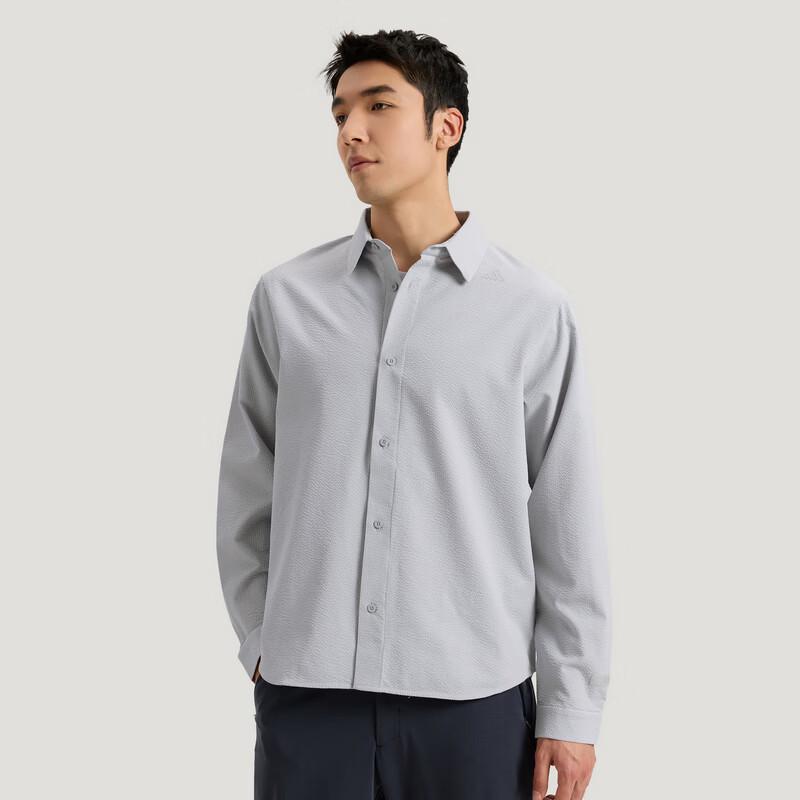 

Adidas Men s Long-Sleeved Casual Shirt A/M