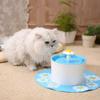 Round Auto Filter Pets Water Fountain USB Electric Mute Cat Drinker Bowl Recirculate Filtring Drinker for Cats Water Dispenser