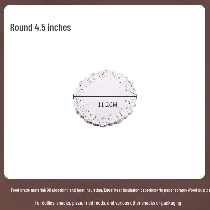 Disposable Food Grade Baking & Air Fryer Paper Liners