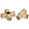 Grass House for Bunny for Hay Nest Small Animal Chew Toys for Teeth Handcrafted Woven Straw Tunnel Tube House for Hamste