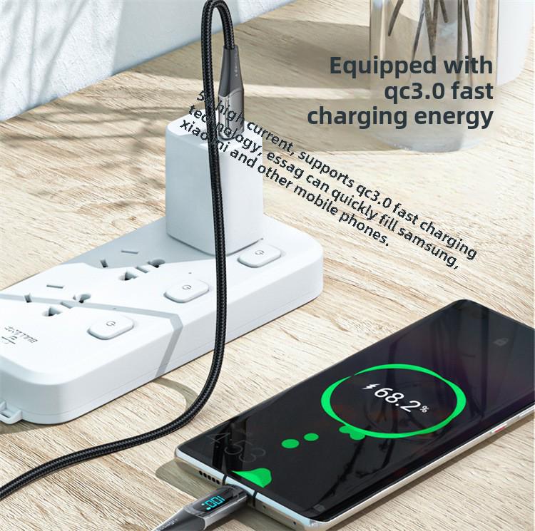 ESSAGER Yuedong Series PD Display Fast Charging Cable for Laptops, Tablets, and Phones