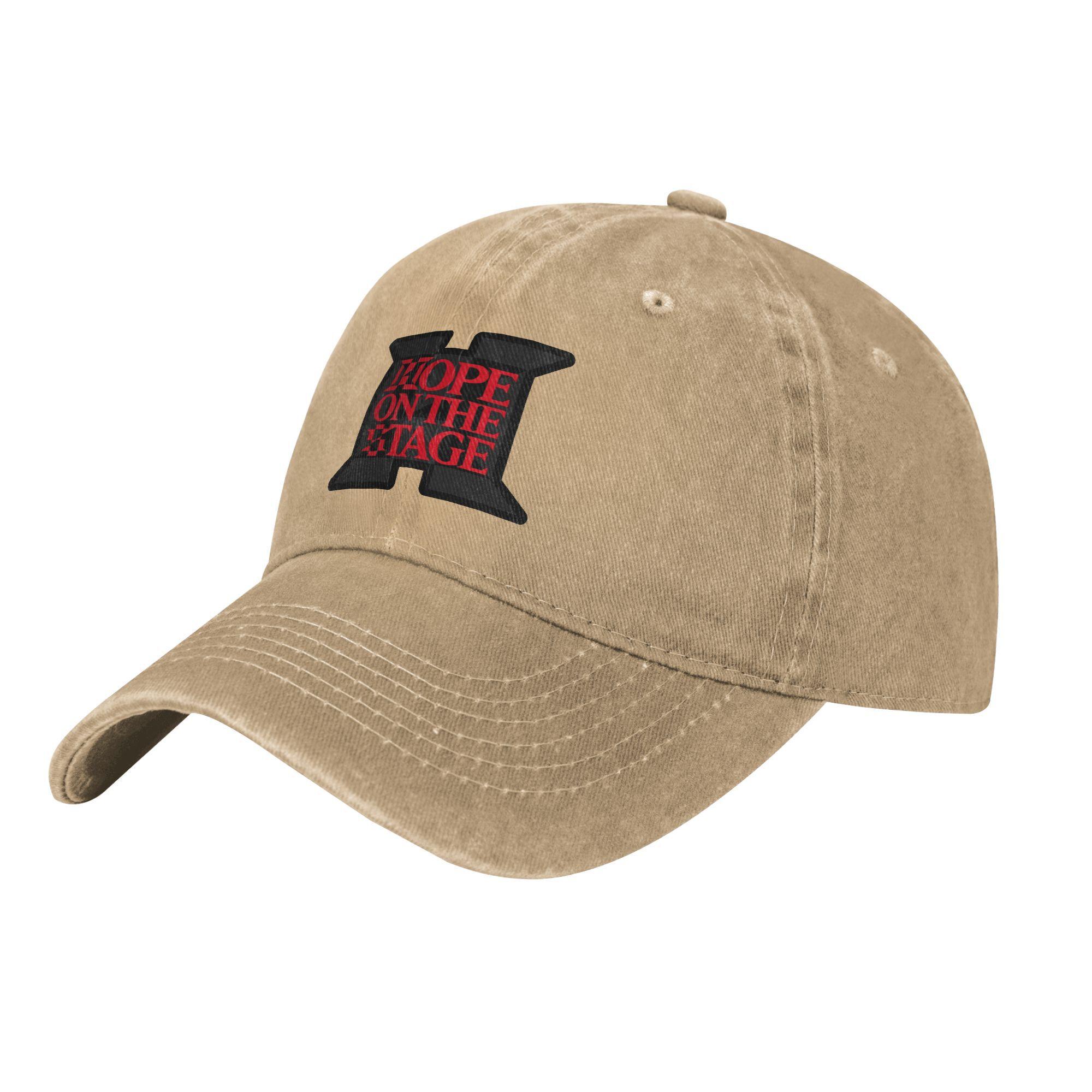 

Надежда на сцене J-hope Мировой тур Мужчины Женщины Бейсболка Джинсовая кепка Шляпа Винтажная для улицы Тренировки Регулируемая посадка Солнцезащитная кепка Adjustable